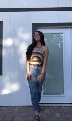 Crochet Top Pattern Crochet Crop Top Pattern Beginner Crochet Halter Top Pattern Summer Crochet Pattern Kids Crochet Top Pattern Frill Top