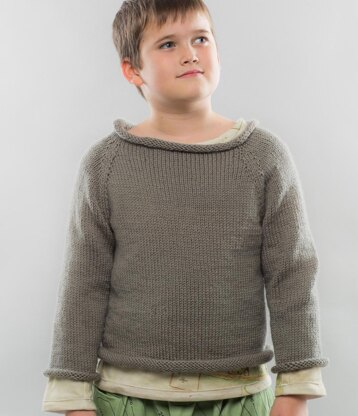 Top Down Child's Sweater