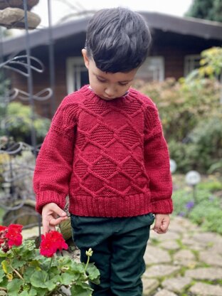 Little Mister Cable Pullover