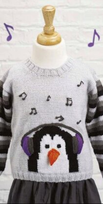 Chilled Out Penguin Sweater