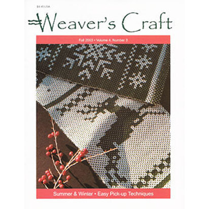 Weavers Craft Weaver's Craft Magazine - 14 Summer & Winter (FALL03)