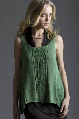 Spring Break Trapeze Tank in Tahki Yarns Cotton Classic Lite | Knitting ...