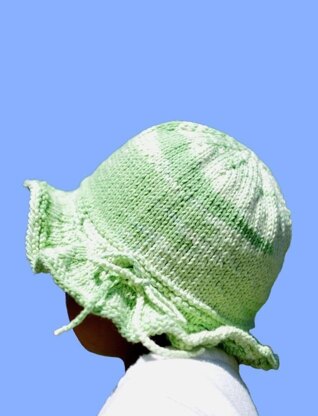 Cotton Sun Hat ( Baby to Woman Size )