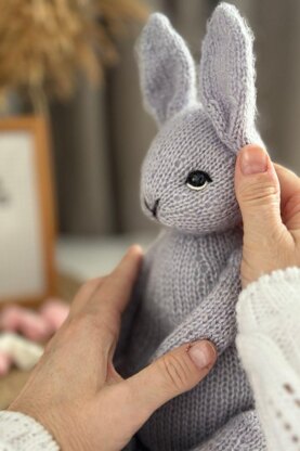Bunny Knitting Pattern PDF – OlaKnittedBears