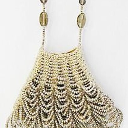 "Lacey" Beaded Knit Amulet Purse