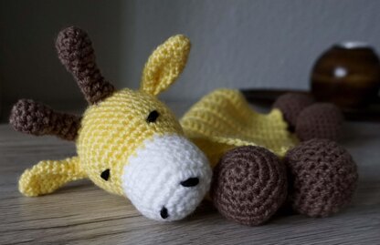 Amigurumi Häkelanleitung Schnuffeltuch Giraffe Amy ♥