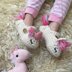 Thread the Love Unicorn Slippers