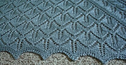 Falling Leaves Shawl