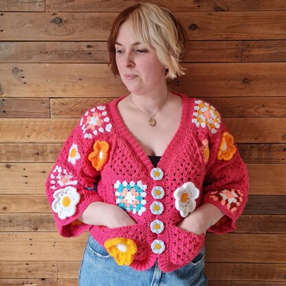 Blooming Lovely 2-in-1 Sweater and Cardi