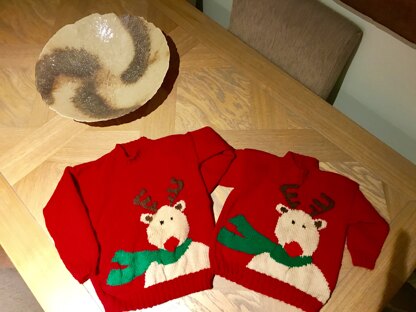 Grandchildren’s Xmas Jumpers