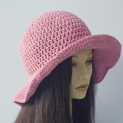 Wide Brim Summer Hat