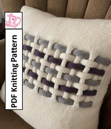 Warp and Weft Woven Pillow