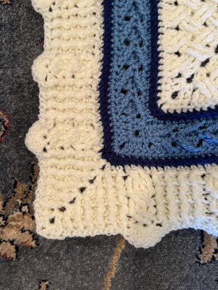 Celtic Knot Baby Blanket