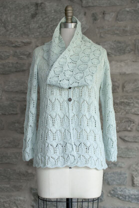 Granita Cardigan in Manos del Uruguay Serena Semi-Solid - 2014J