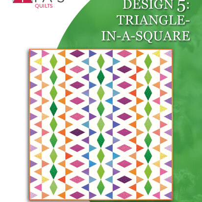 Riley Blake Triangle-In-A-Square Quilt 5 - Downloadable PDF