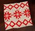 Christmas Blanket X-Mas Ornament Throw Red Graphgan C2C CROCHET PATTERN