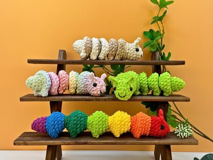 Caterpillar Crochet No Sew