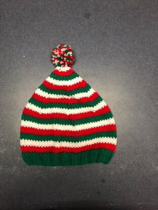 Baby's First Christmas Elf Hat