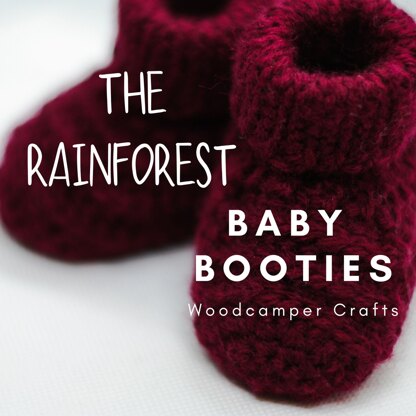 The Rainforest Baby Booties