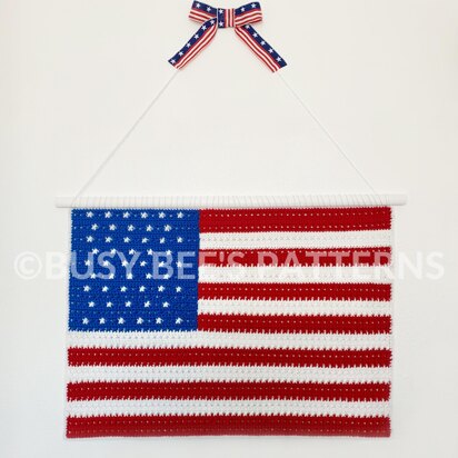 American Flag Wall Hanging/Blanket