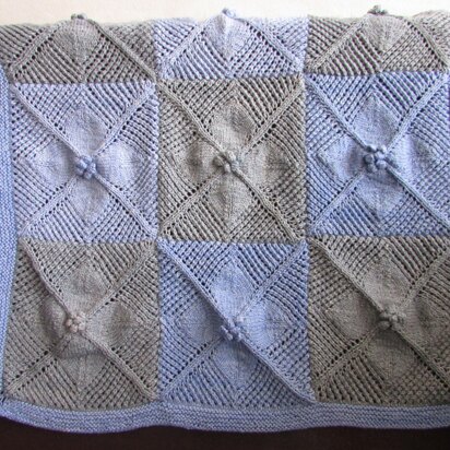 Mbali Summer Baby Blanket - knitting pattern