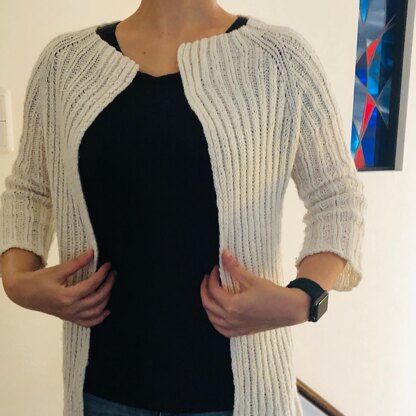 Light linen cardigan