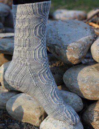 Wrought iron socks