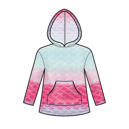 Simplicity S9028 Girls & Boys Knot Tops with Hoodie - Paper Pattern, Size A (8-10-12-14-16)