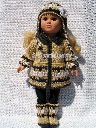 Doll Winter Set