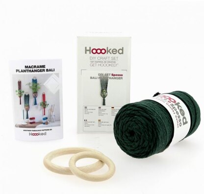 Hoooked DIY Macrame Kit Planthanger Bali Pine