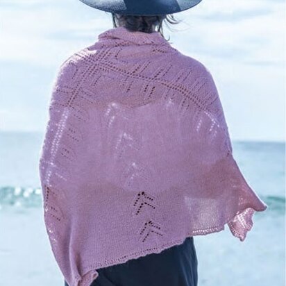 Oleander Shawl in Berroco Folio - Downloadable PDF