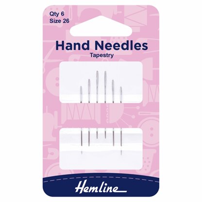 Hemline Tapestry Needles Size 26