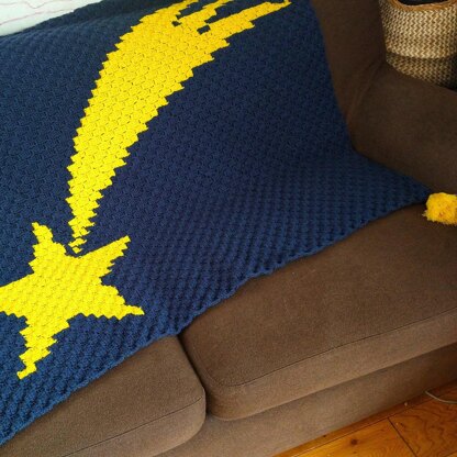 Shooting Star C2C Blanket