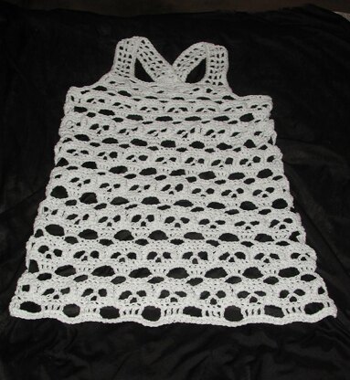 Creepy Skull Racer Back Dress