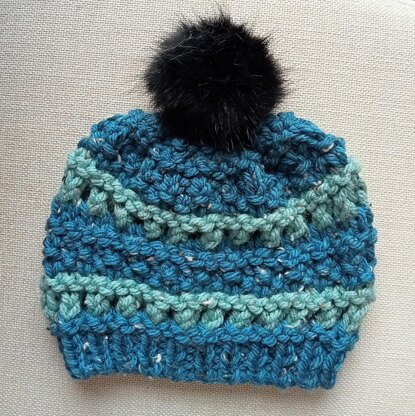 Greens and Blues Hat