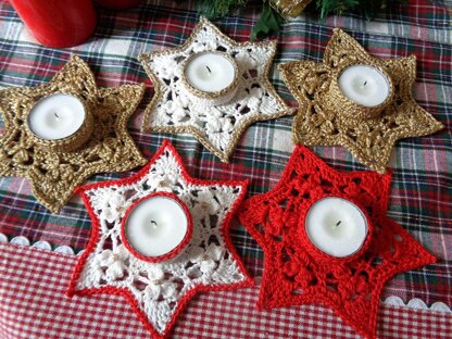 Christmas Star Candle Holder