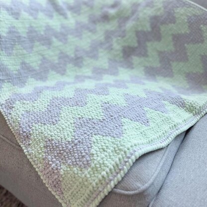 Chevy Waves Baby Blanket
