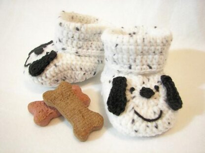 Puppy Dog Baby Booties