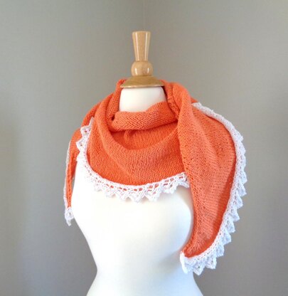 Creamsicle Shawl