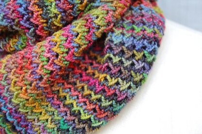 Painted Knitting pattern by Louise Zass-Bangham | LoveCrafts