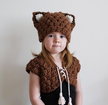 Scout the Fox Hat and Vest Set