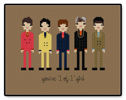 SHINee - PDF Cross Stitch Pattern