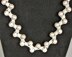 Satin Pillow Stitch Necklace