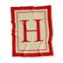 Initial Letter H Blanket C2C Crochet Pattern Alphabet Afghan Hallie Harmony Hannah Throw