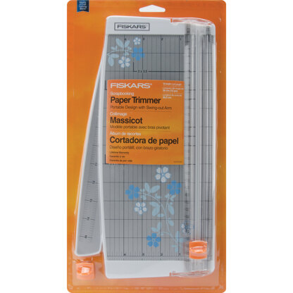Fiskars Portable Scrapbooking Paper Trimmer 12" - 489079
