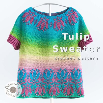 Tulip Mosaic Sweater