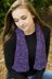 Eyelet Rib Scarf in Cascade Yarns Bentley - W491 - Downloadable PDF