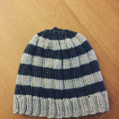 Easy Striped Men's Beanie