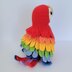 Jubi the Scarlet Macaw Parrot Amigurumi Bird Pattern
