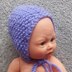Preemie Lavender Bonnets